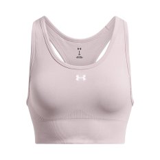 Vanish Seamless Mid Sports Bra | Tetra Gray/White