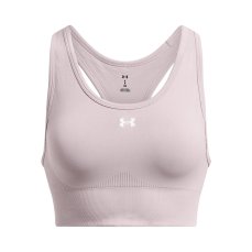 Vanish Seamless Mid Sports Bra | Tetra Gray/White