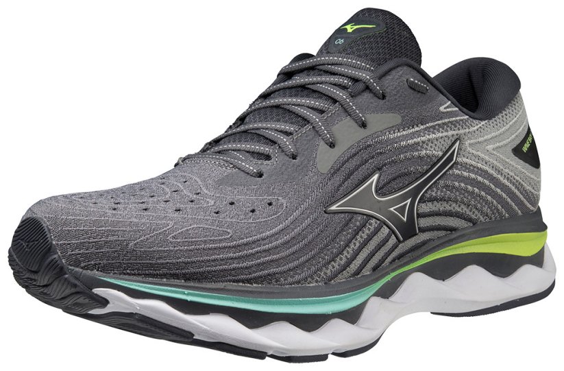 WAVE SKY 6 | Quiet Shade/Silver/Neo Lime