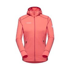 Taiss Light ML Hooded Jacket Women | Salmon/Terracotta