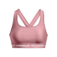 Crossback Mid Bra | Pink Elixir/White