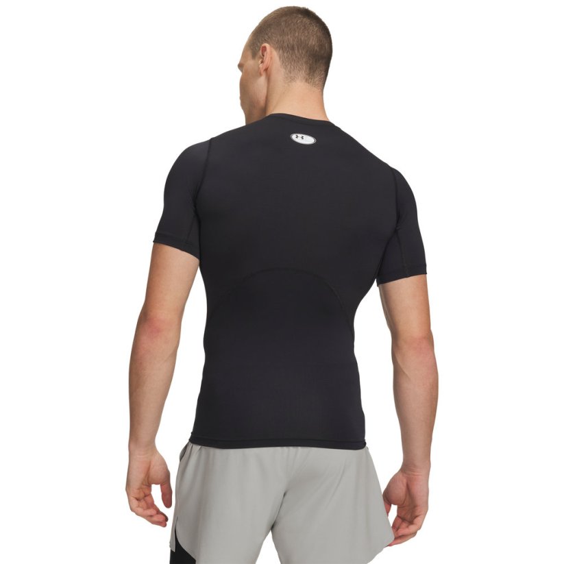 HeatGear® Armour Compression SS | Black/White