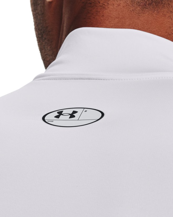 ColdGear® Compression Mock | White/Black