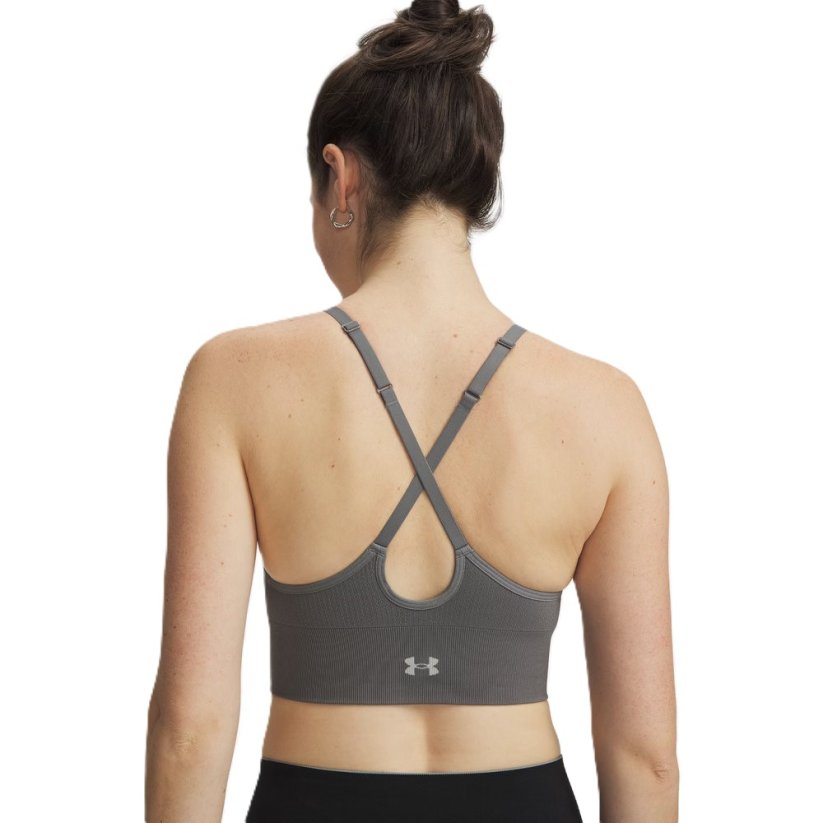 Vanish Seamless Low Sports Bra | Clay Green/Titanium