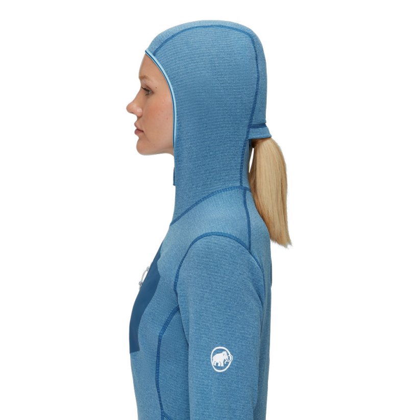 Aenergy Light ML Hooded Jacket Women | Cool Blue/Deep Ice