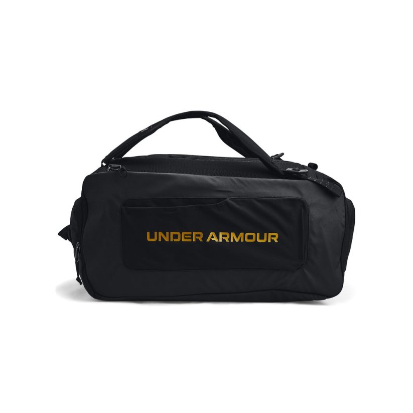 Contain Duo MD Backpack Duffle | Black/Metallic Gold