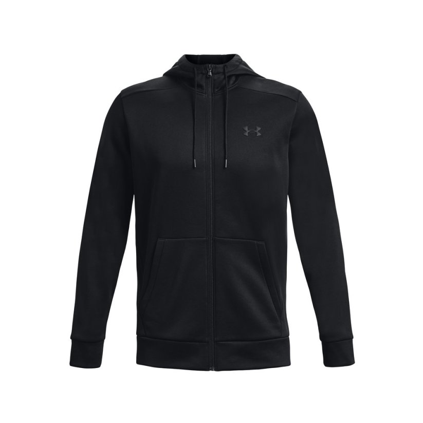 Armour Fleece FZ Hoodie | Black/Black