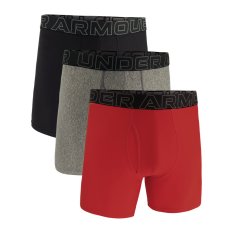 Performance Tech™ 6in 3 Pack | Red/Castlerock Full Heather/Castlerock