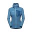 Aenergy Light ML Hooded Jacket Women | Cool Blue/Deep Ice