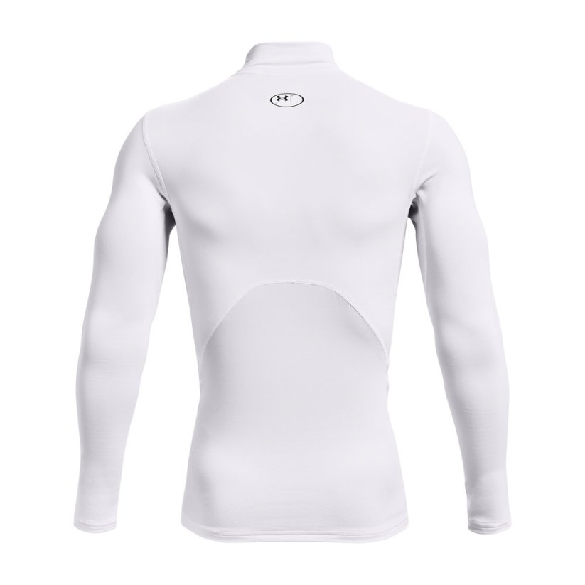 ColdGear® Compression Mock | White/Black