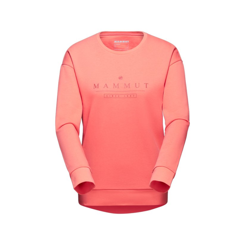 Mammut Core ML Crew Neck Women Logo | Salmon