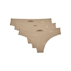 Pure Stretch Thong 3 Pack | Beige/Beige/White