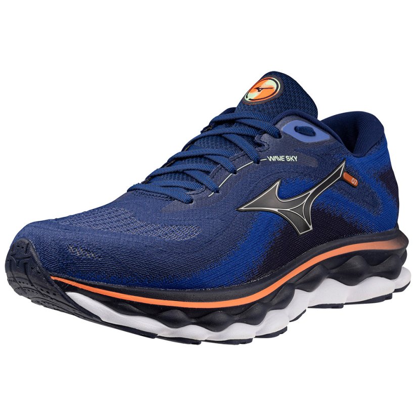 WAVE SKY 7 | Blue Depths/Silver/NeonFlame