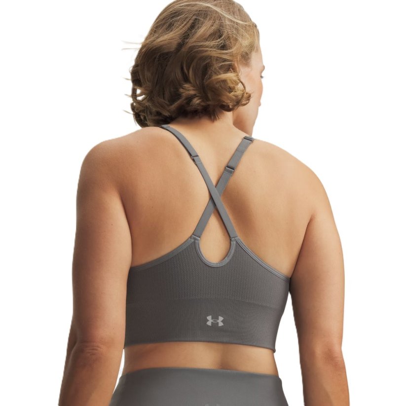 Vanish Seamless Low Sports Bra | Clay Green/Titanium
