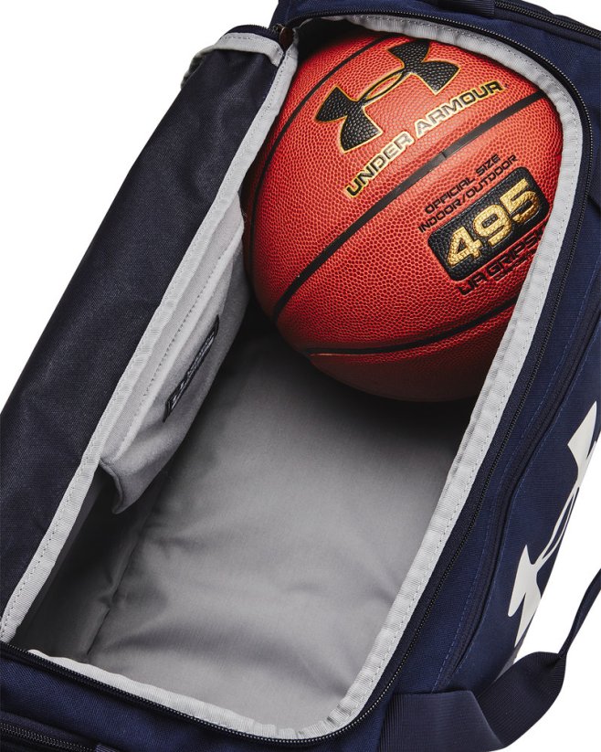 Undeniable 5.0 Duffle SM | Midnight Navy/Midnight Navy/Metallic Silver
