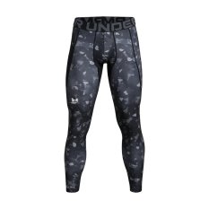 HeatGear® Printed Leggings | Black/White
