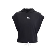 Rival Terry SS Hoodie | Black/White
