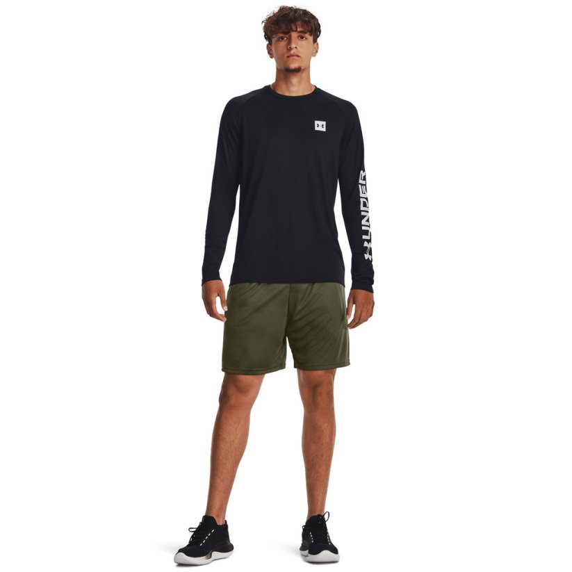 Tech™ Print Fill LS | Black/Mod Gray
