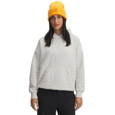 Unstoppable Fleece Textured Hoodie | Summit White/Black