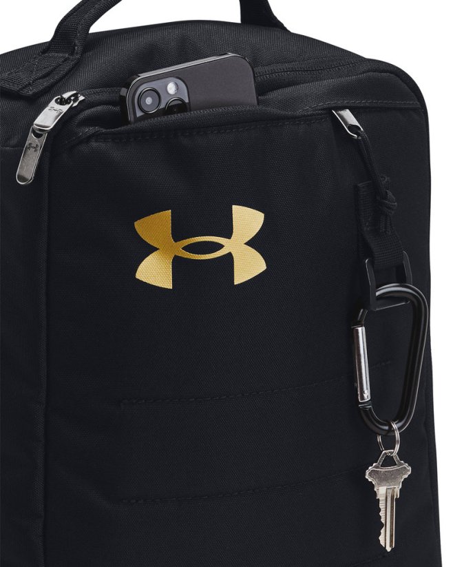 Contain Shoe Bag | Black/Metallic Gold