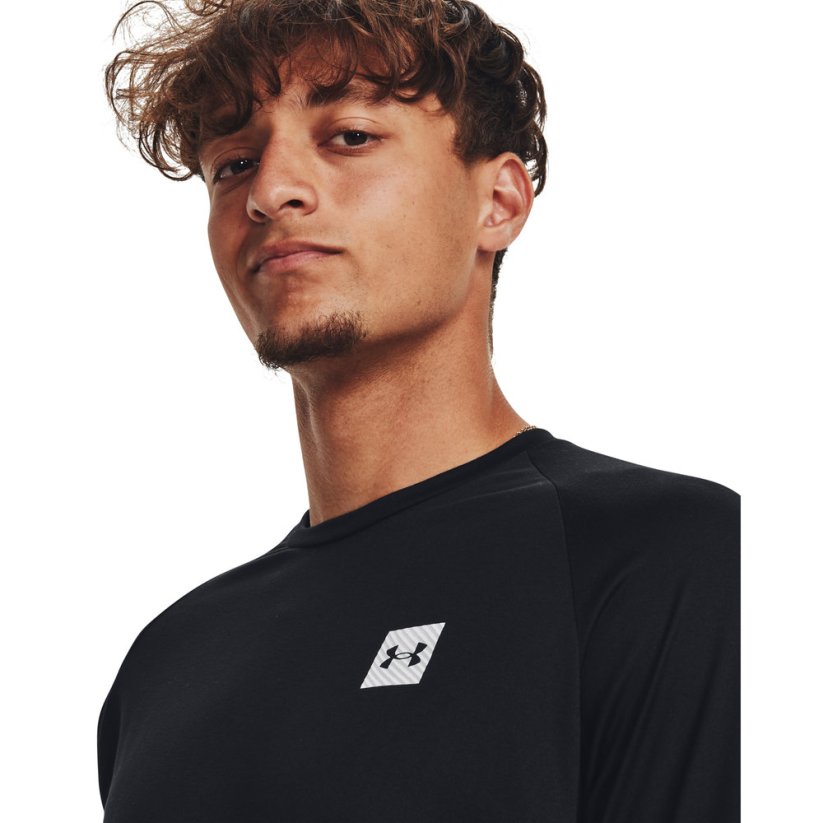 Tech™ Print Fill LS | Black/Mod Gray