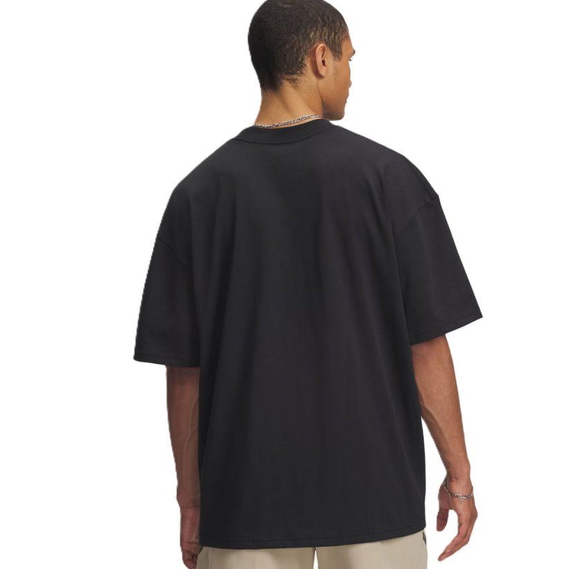 Woven Label Heavyweight SS | Black/Black
