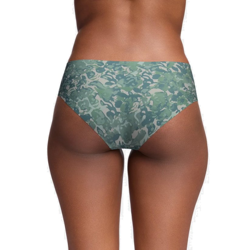 Pure Stretch No Show Hipster Novelty 3 Pack | Silica Green/Downpour Gray/Hydro Green