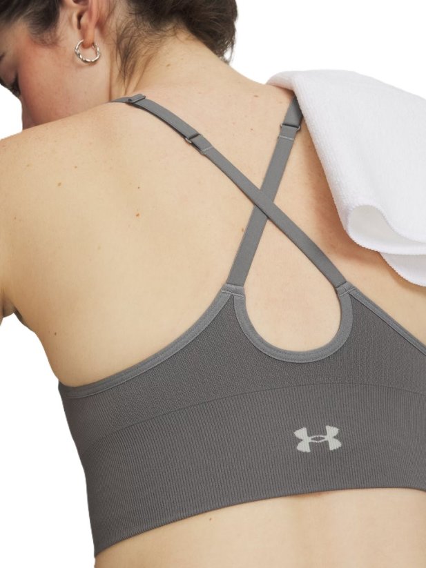 Vanish Seamless Low Sports Bra | Clay Green/Titanium