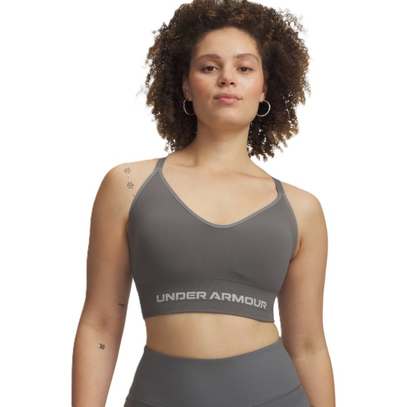 Vanish Seamless Low Sports Bra | Clay Green/Titanium