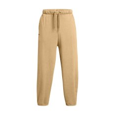 Icon Heavyweight Fleece Wash Oversized Pants | Camel/White