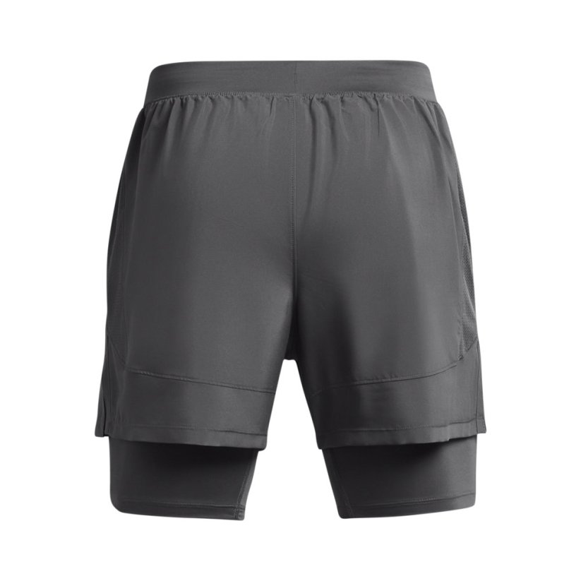 Launch 5'' 2in1 Shorts | Castlerock/Castlerock/Reflective