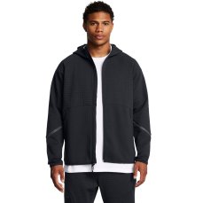 Unstoppable Fleece Grid FZ | Black/Black