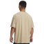 Men's Heavyweight Oversized Logo Wash SS | Field Khaki/White