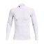 ColdGear® Compression Mock | White/Black