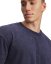 Men's Heavyweight Oversized Logo Wash SS | Washed Navy/White