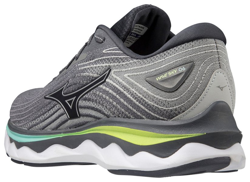 WAVE SKY 6 | Quiet Shade/Silver/Neo Lime