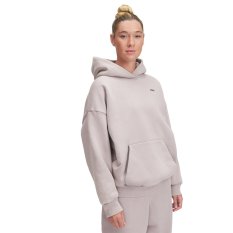 Icon Heavyweight Fleece Oversized Hoodie | Tetra Gray/White
