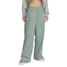 Rival Wide Leg Pants | Silica Green/White