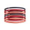 Mini Headbands 6 Pack | Gray/Chakra