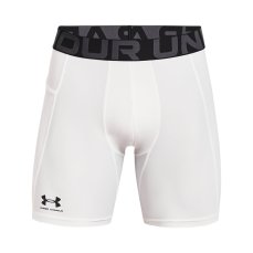 HeatGear® Armour Shorts | White/Black
