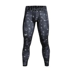 HeatGear® Printed Leggings | Black/White