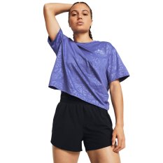RUSH™ Energy Emboss Crop SS | Starlight/Celeste