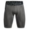 HeatGear® Armour Long Shorts | Carbon Heather/Black