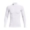 ColdGear® Compression Mock | White/Black
