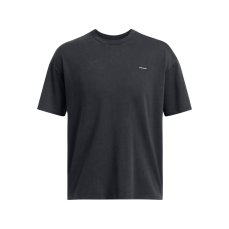 Men's Heavyweight Oversized Logo Wash SS | Black/White