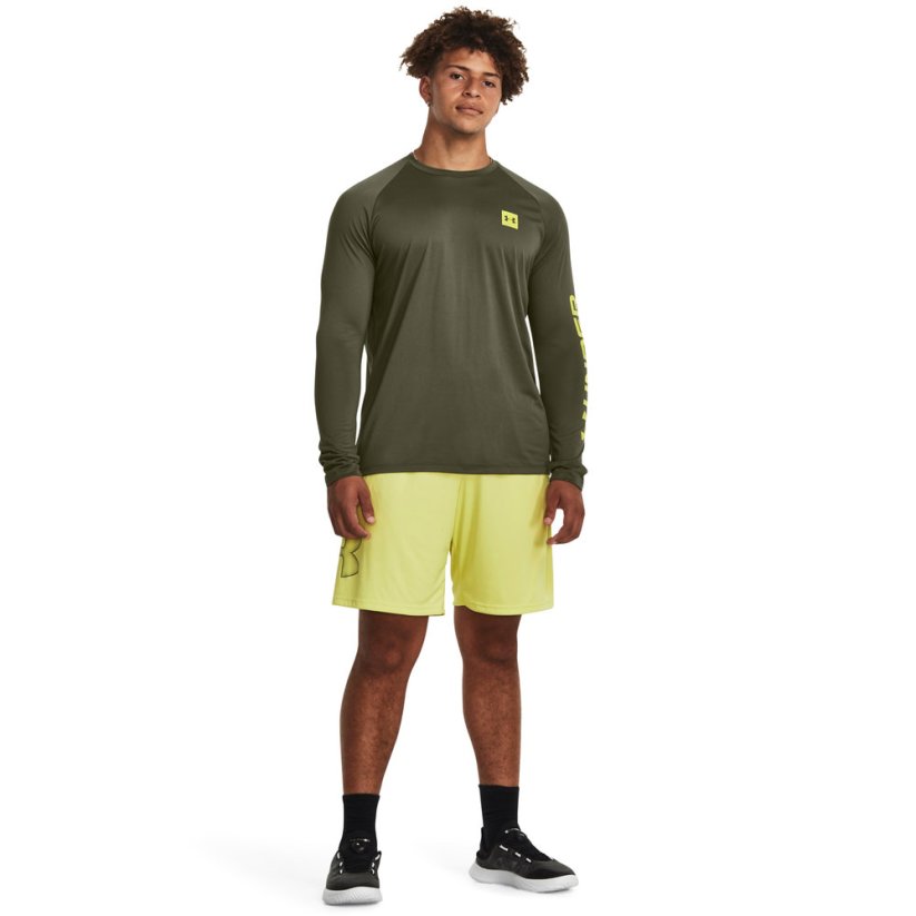 Tech™ Print Fill LS | Marine OD Green/Peapod