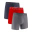 Performance Tech™ Solid 6in 3 Pack | Downpour Gray/Titan Gray/Red