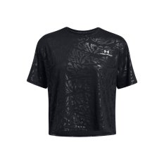 RUSH™ Energy Emboss Crop SS | Black/White