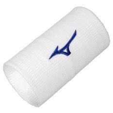Wristband Long 1 Pair | White/Blue