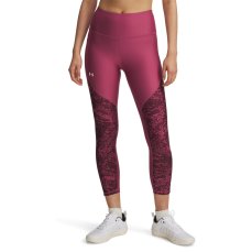 Tech™ Printed Panel Ankle Leggings | Fuchsia Dusk/White
